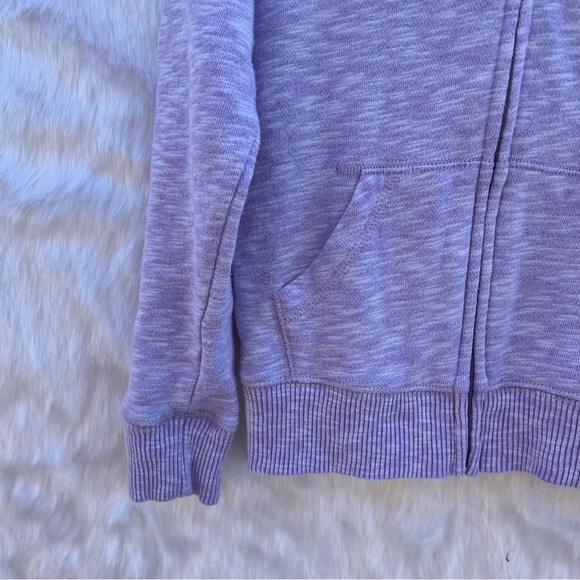 Girls Rainbow Heart Zip Up Hoodie - Picture 5 of 13